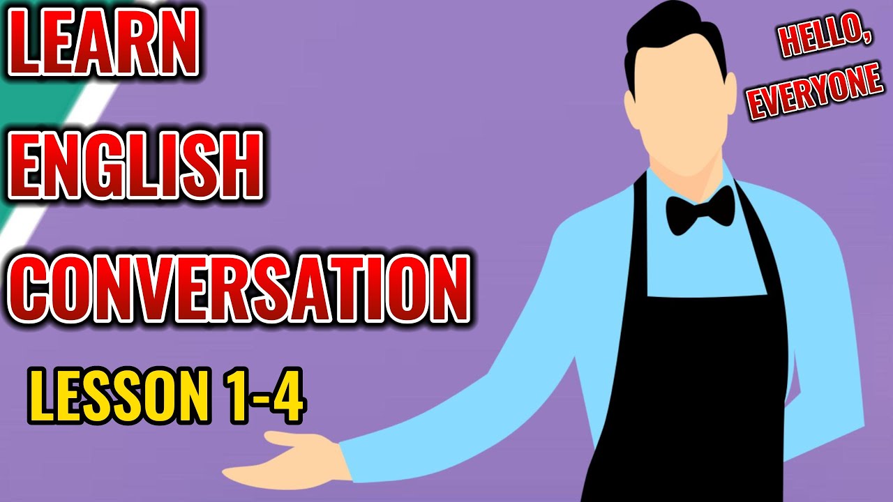 Learn English Conversation(1-4) Daily English Conversation - YouTube