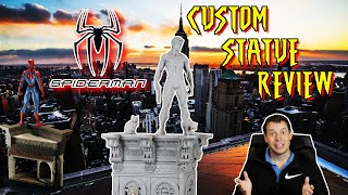 Best Spiderman Statue Ever? Custom Unpainted Spider-Man Collectible Review