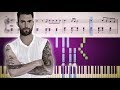 Maroon 5 - Girls Like You ft. Cardi B - Piano Tutorial + SHEETS
