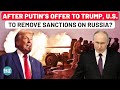 No Sanctions On Russia Under Trump? Kremlin Responds After Putin Offers Hand Of Friendship To USA