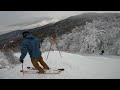 opening day skiing with whales smuggler s alley to lot 1 smugglers notch 2024