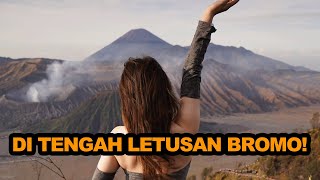 Pengalaman Mendebarkan di Puncak Kawah Bromo Menyaksikan Letusan Gunung Berapi Aktif