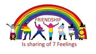 FRIENDSHIP is sharing of 7 feelings  ||  motivational video