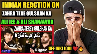 Indian Reacts To Ali Shanawar & Ali Jee - Zahra Tere Gulshan Ka | Noha | Indian Boy Reactions !!