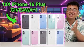 Win 10x iPhone 16 Plus! 🌍 Worldwide Giveaway [Open Now]