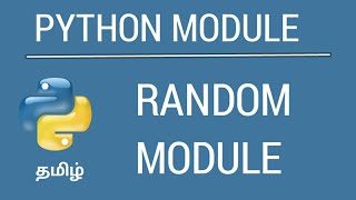Python Random Module | Tamil | iCoding
