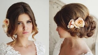 Tuto Coiffure Chignon Boucle Mariage Wedding Hair Bun Recogido