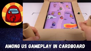How to make Among us gameplay  in cardboard (full tutorial) 2020!!