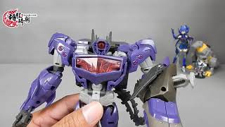 胡服騎射的變形金剛分享時間1163集 Transformers Prime  Beast Hunters Shockwave 領袖之証 震波