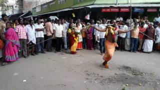 Maari Amman festival dance.alanganeri.melmoil