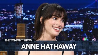 Anne Hathaway Forgets The Princess Diaries and The Devil Wears Prada Details, Chats The Idea of You