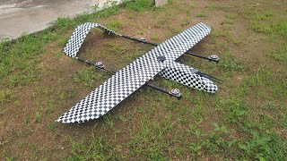 DIY VTOL 1.75 meter wingspan #mapping  #surveydrone #autonomous #pixhawk #vtol #rcplane #instagram