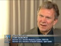 tom daschle on pres. bill clinton