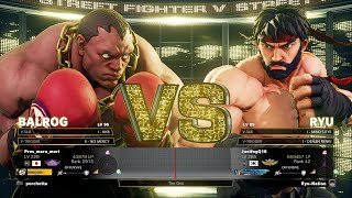 SF5 Champion Edition 🔥 Pres-maru_mori (Balrog) Vs Justfog (Ryu) 🔥 Online Match's 02-16-2023