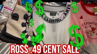 ROSS 49 CENT SALE 2025 ROSS DRESS FOR LESS SHOPPING FOR 49 CENT SALE AT ROSS