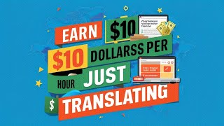 প্রতি ঘন্টায় $10 ডলার ইনকাম শুধু Translate করে | Translation Jobs Online