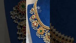 Traditional Kundan guttapusalu necklace by PJE