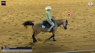 German Open 2021 Senior Superhorse Deutscher Meister Kathrin Quast mit Dun It With Stardust