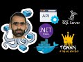 Docker Compose with .NET API and SQL Server 2024 (Step by step)