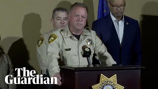 Vegas police chief gives statement following Tesla truck explosion