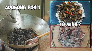 Adobong Pusit | Braised Squid Recipe