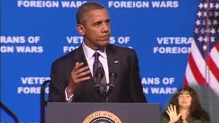 President Obama - VFW National Convention