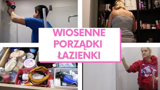 WIOSENNE PORZĄDKI I NASZE ŁAZIENKI I CLEAN WITH ME I JUST TYNA