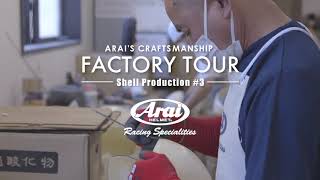 Arai Craftsmanship Factory Tour- Shell Production #3