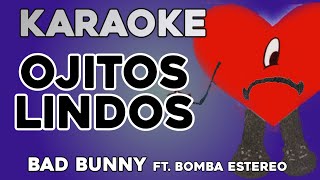 Bad Bunny (ft. Bomba Estéreo) - Ojitos Lindos (KARAOKE) | Un Verano Sin Ti