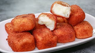 Fried Milk Recipe | Eggless & Without Oven | Spanish Leche Frita RecipeYummy