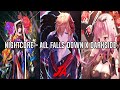 Nightcore - All Falls Down x Darkside - (Mashup / Switching Vocals / Lyrics)