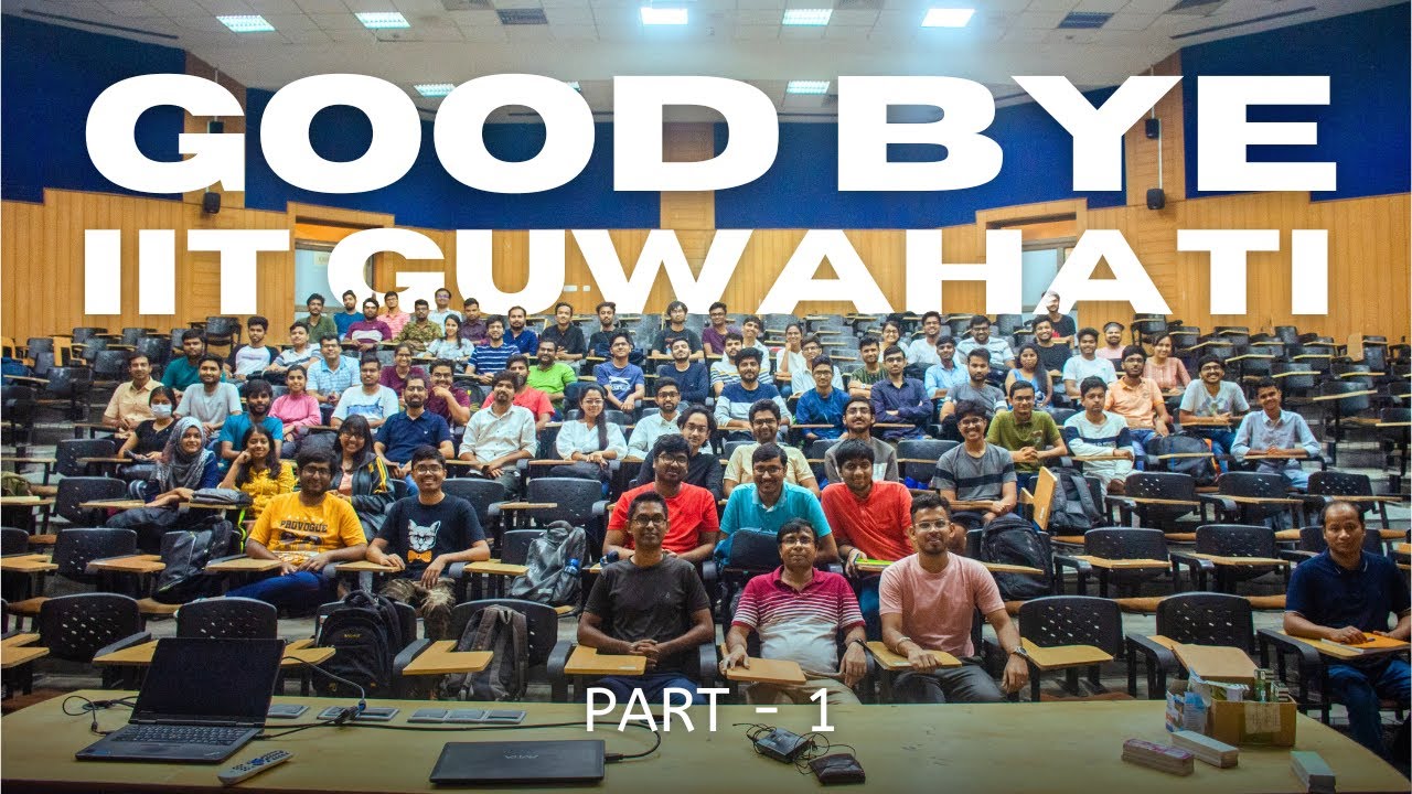 Convocation Vlog Part 1 Iit Guwahati Youtube