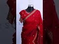 red zardosi work muslin saree premium handcrafted elegance zardosiwork sareeinbd sokkhota