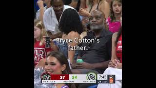 Bryce Cotton’s father is watching his son play in true Australian fashion! 😂 | #NBL24