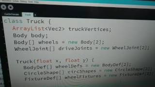 Simon translating CarOnTerrain from Phaser.io (JavaScript) into Processing (Java) 1
