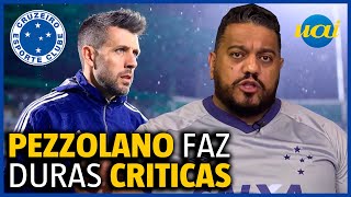 Pezzolano: 'Pior jogo do Cruzeiro na Série B'; Hugão rebate treinador