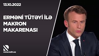 Erməni tütəyi ilə Makron makarenası - Fransa prezidentinin bu performansı lağ hədəfinə çevrilib