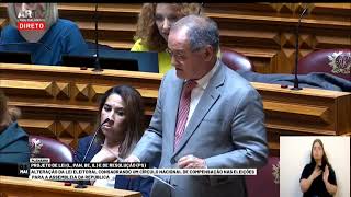 03-05-2024 – Debate Parlamento | Alteração da Lei Eleitoral | Paulo Pisco