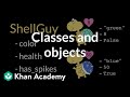Classes and objects | Intro to CS - Python | Khan Academy