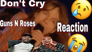 This Is So Deep!! Guns N' Roses - Don't Cry (Reaction)