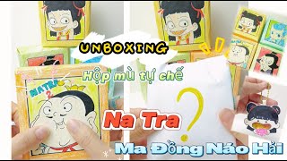 LÀM ĐỒ CHƠI GIẤY TẠI NHÀ (paperdiy):  Unboxing blind box phiên bản tự chế /unbox Natra 2