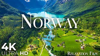 Norway 4K • Scenic Relaxation Film with Peaceful Relaxing #Nature #Norway #healingmusic #4k #meditat