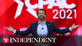 Watch again: CPAC Day 1 closes with remarks by Donald Trump Jr