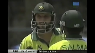 Shahid Afridi 100 on 45 balls Against India == Fastest Hundred ==   YouTube