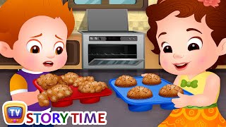 ChaCha learns to make cupcakes - ChuChu TV Storytime Good Habits Bedtime Stories for Kids