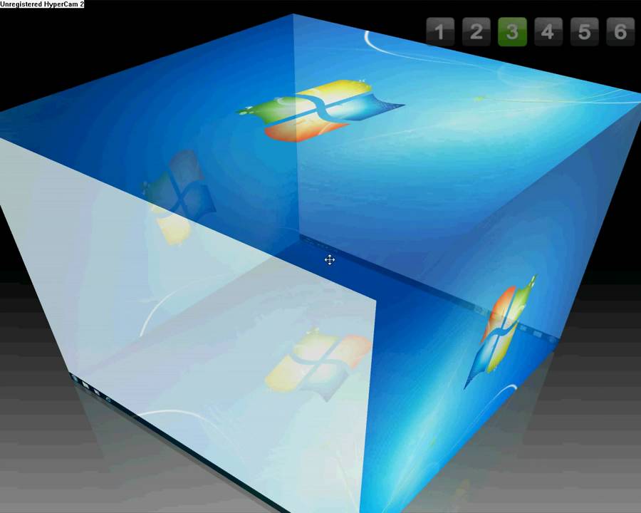 Windows 7 Desktop Cube Youtube
