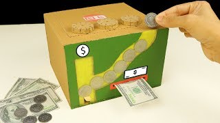 How to Make Personal Bank Saving Coin and Cash