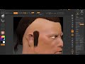 zbrush 캐릭터 02 fiber mesh 헤어 제작하기