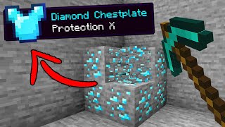 Minecraft, But Ores Drop OP Items...