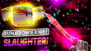 ✨4% NA BOWIE KNIFE SLAUGHTER | CSGO-SKINS